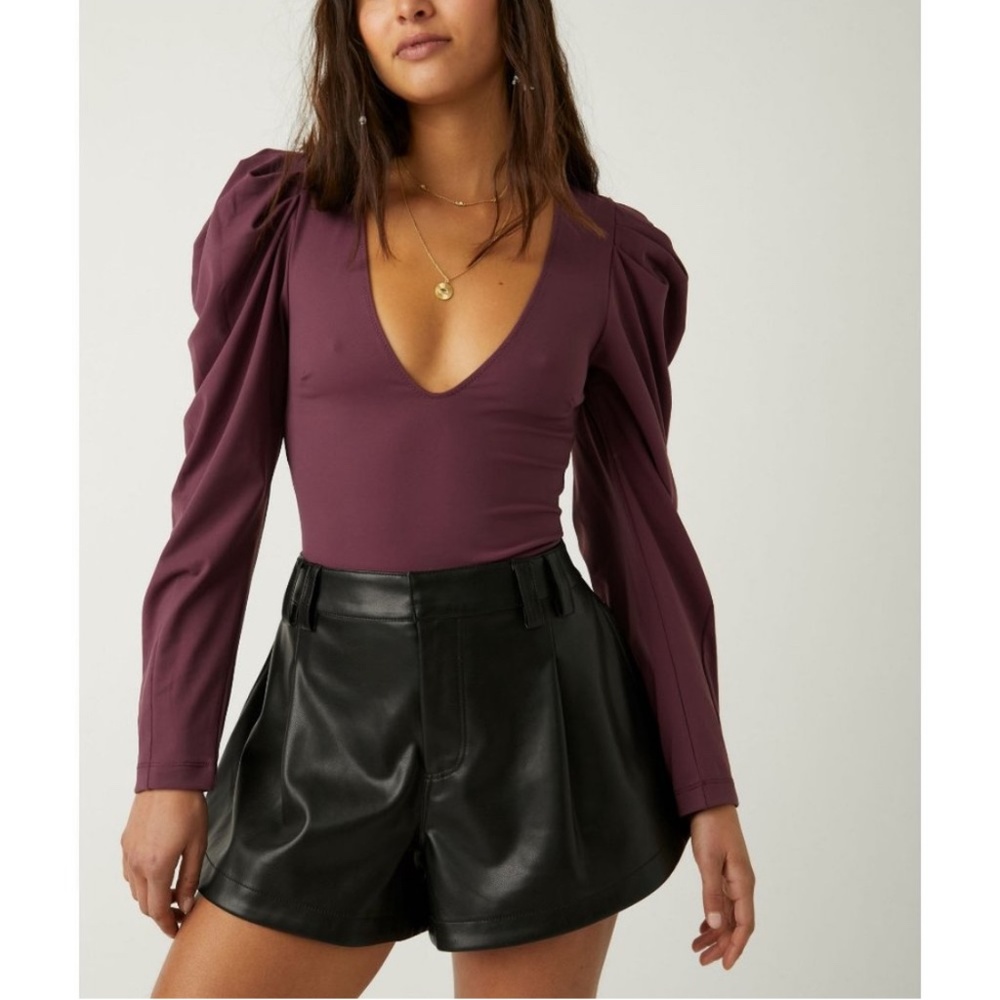 Free People Va Va Voop Bodysuit
